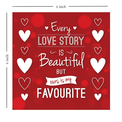 Every Love Story is Beautiful but Ours is my Favorite Wooden Table Frame/ Table top