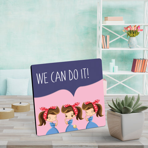We can do it - Wooden Table Frame/ Table top