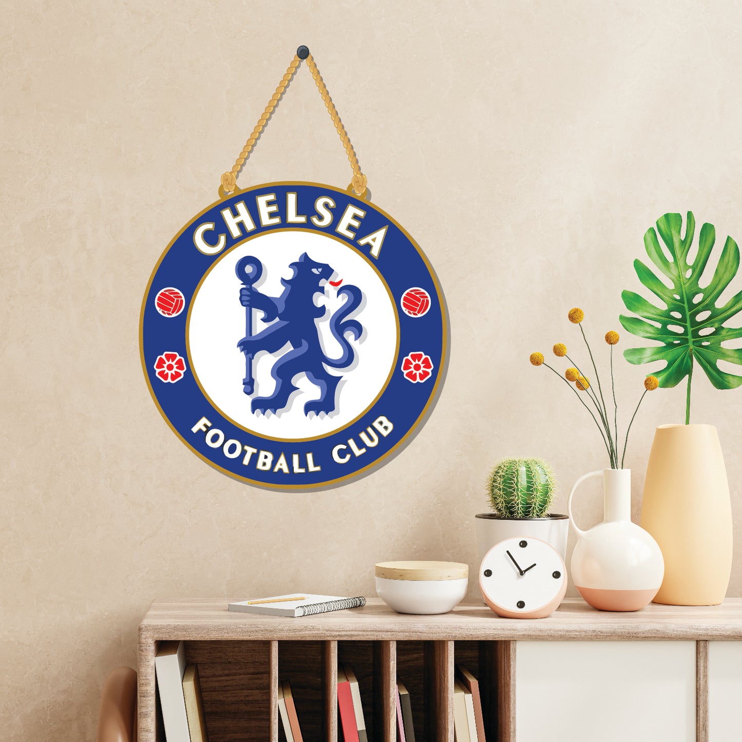 Chelsea Wooden Wall Hanging
