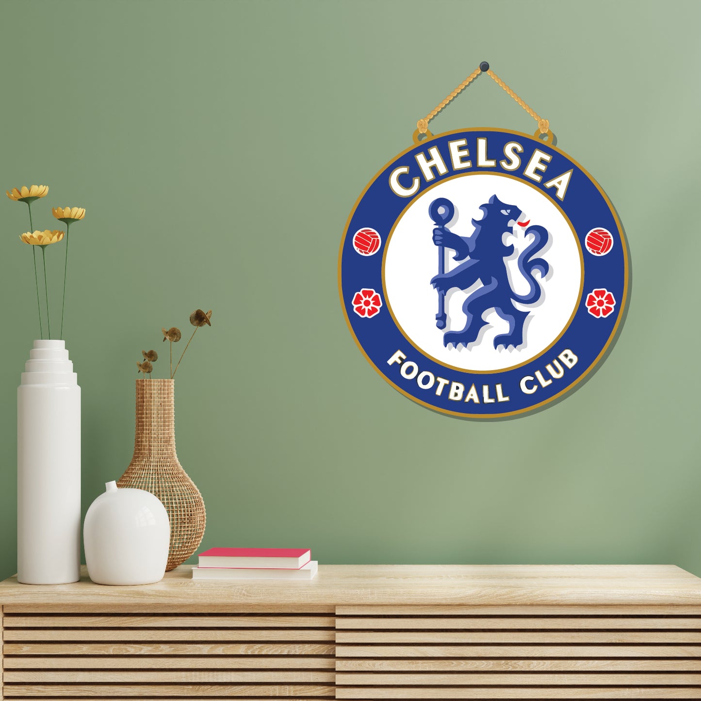 Chelsea Wooden Wall Hanging