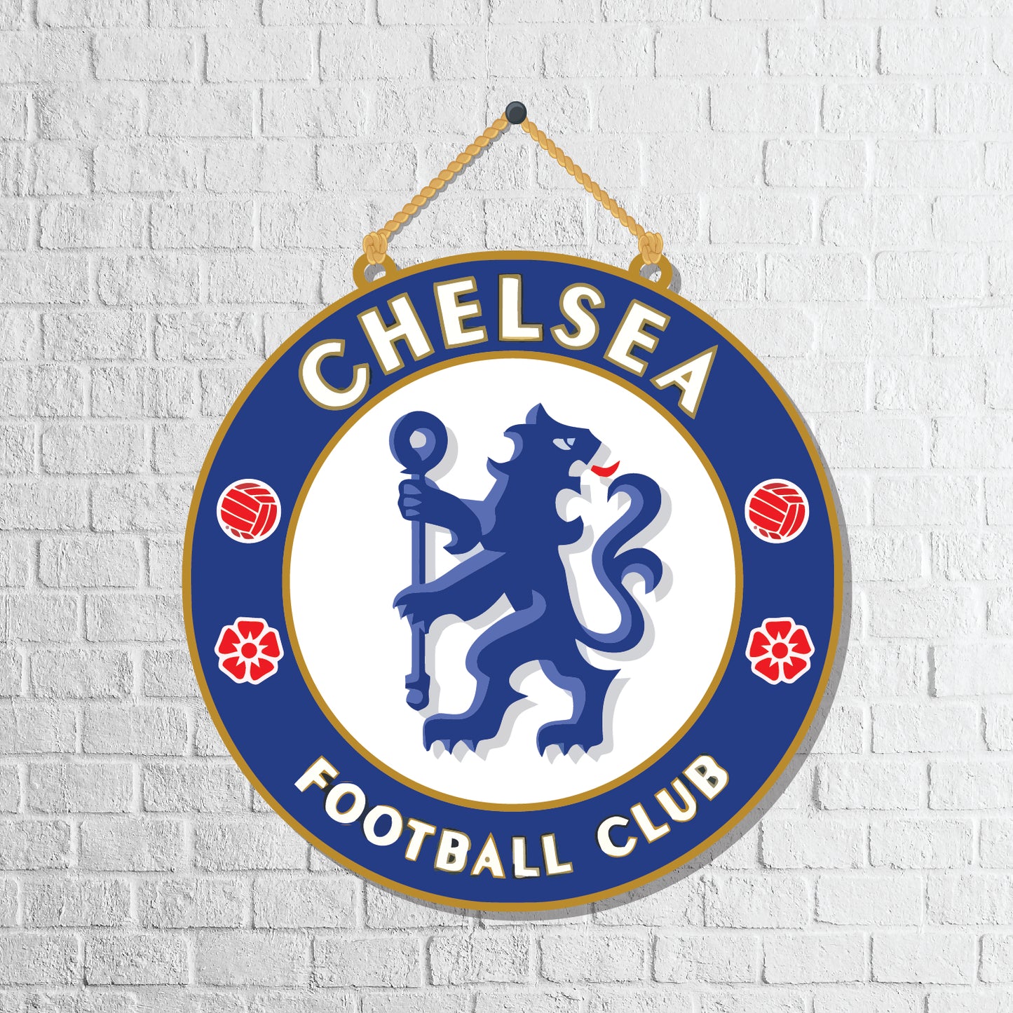 Chelsea Wooden Wall Hanging