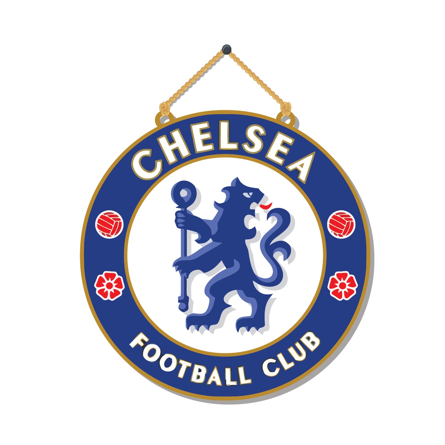 Chelsea Wooden Wall Hanging