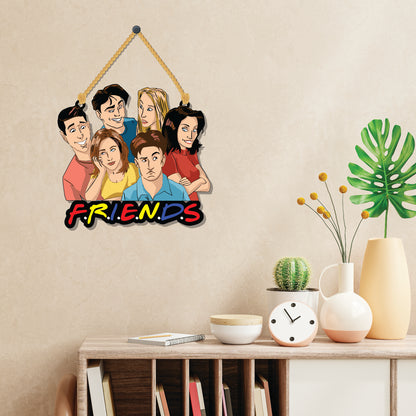 Friends Tv Series Wooden Wall Hanging