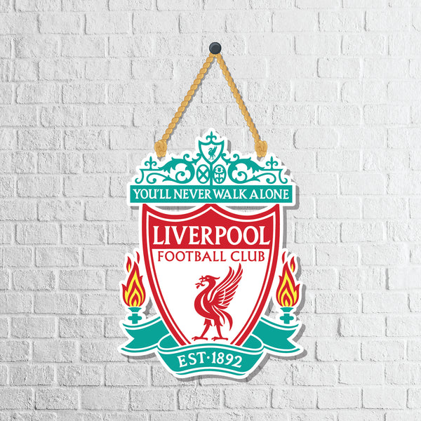Liverpool Wooden Wall Hanging - Decor