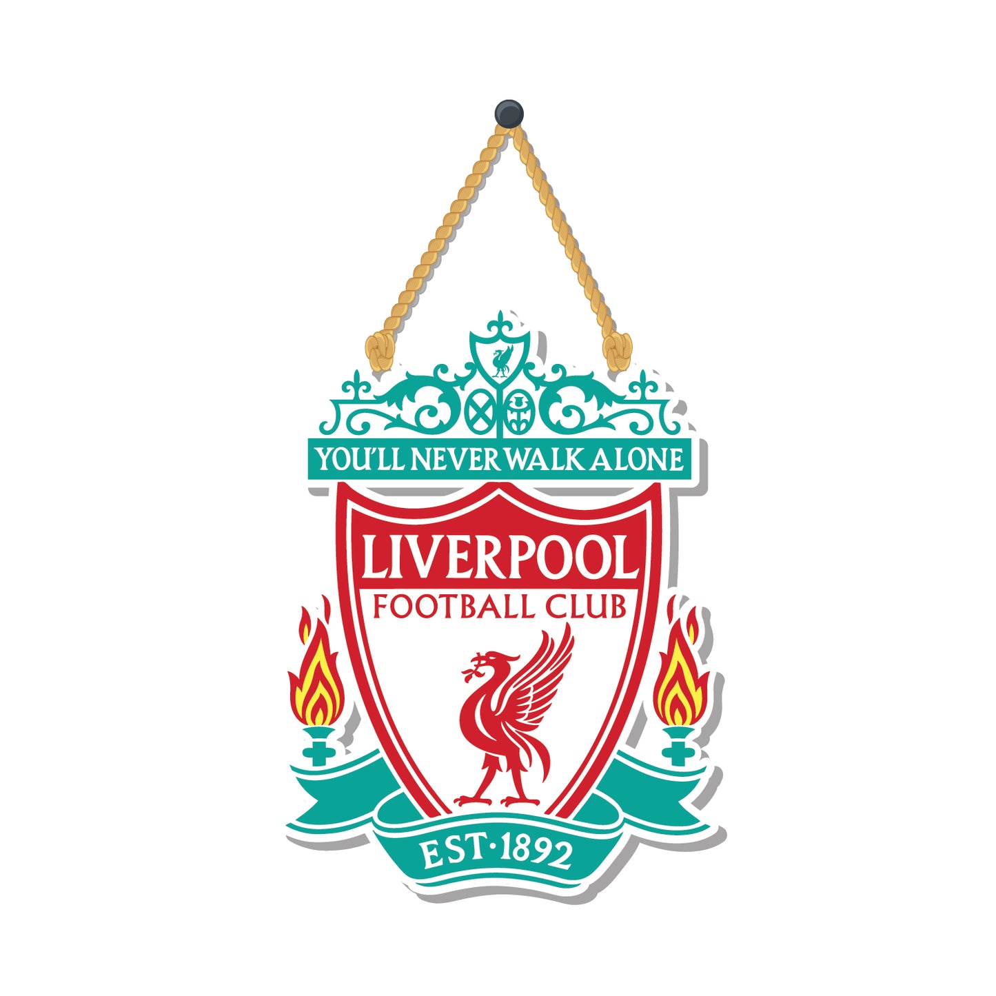 Liverpool Wooden Wall Hanging